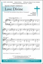 Love Divine SATB choral sheet music cover